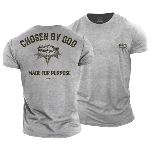 Men's Chosen by God Cotton T-Shirt